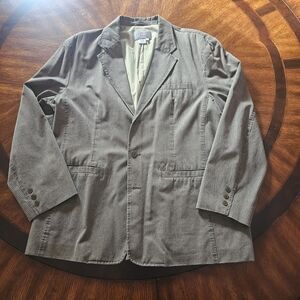 The Territory Ahead Casual Striped Tan Blazer Men's Size XL